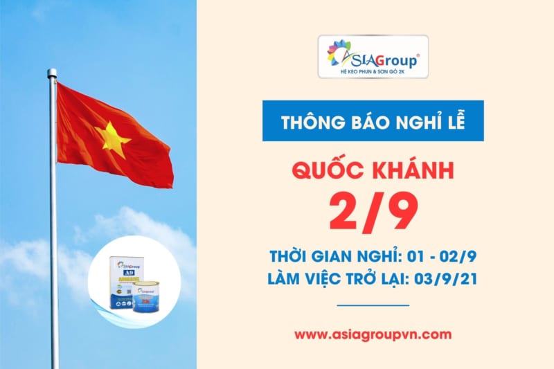 Thông báo nghỉ lễ quốc khánh 2/9
